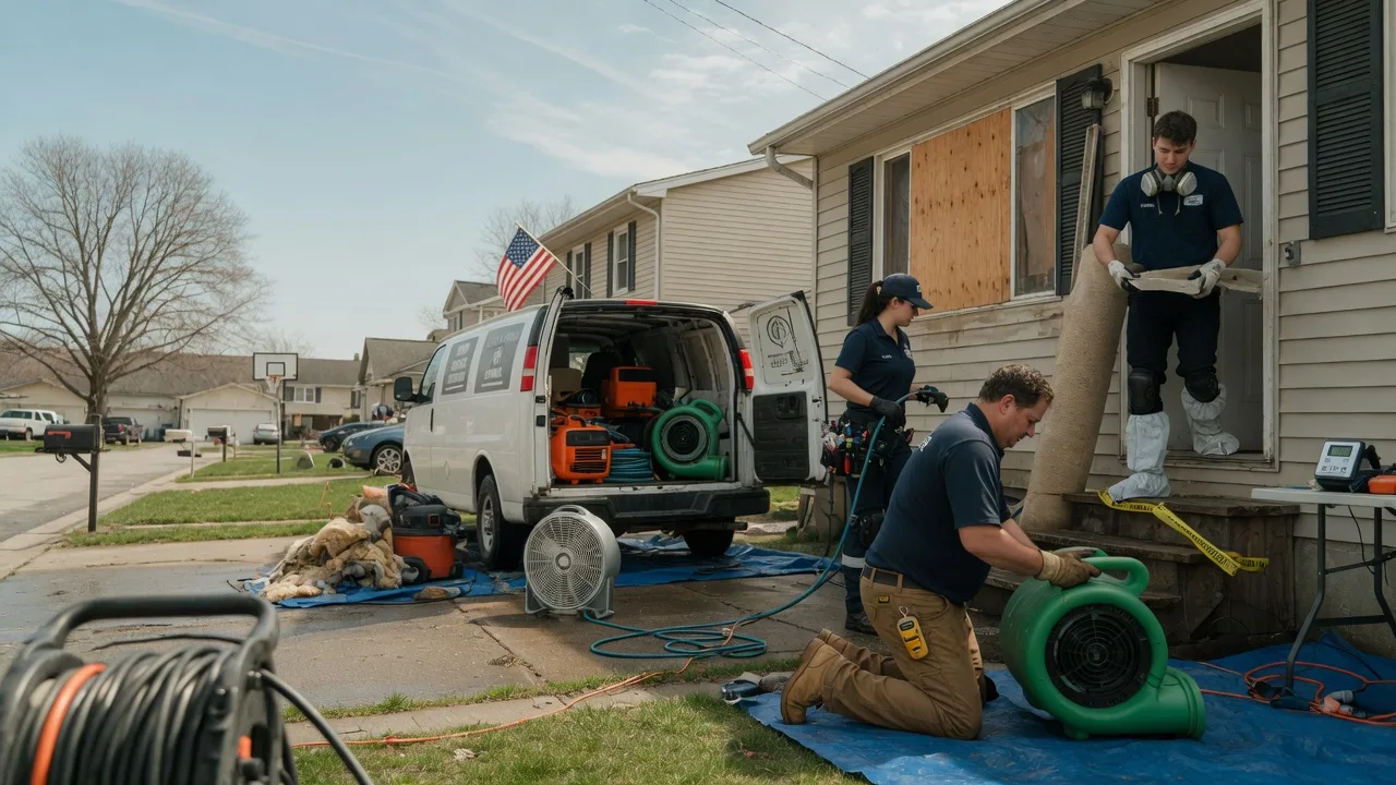 Water Damage Restoration in Muscadine, AL near me